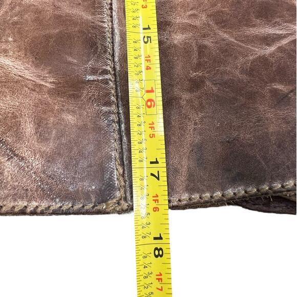 Corral Women’s Distressed Brown Leather Riding Boots Size US 8 - Picture 10 of 12